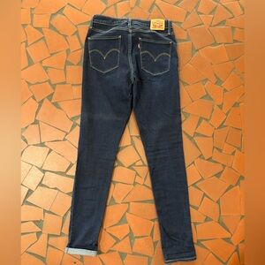 Levi's Women's High Rise Jeans - Dark Blue